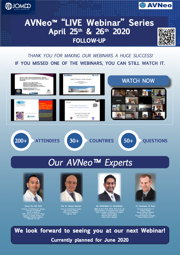 AVNeo LIVE Webinar Seriese